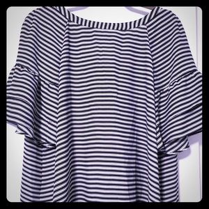 Ladies short sleeve blouse